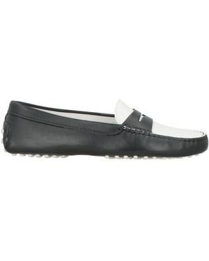 Tod's Loafers Leather - Grey