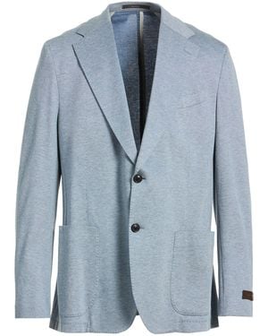 Windsor. Blazer Cotton, Polyamide - Blue