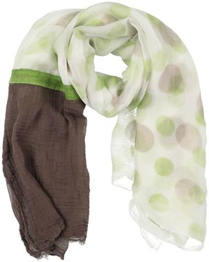 Peuterey Light Scarf Silk, Cotton - Green
