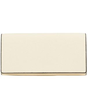 Valextra Wallet - Natural