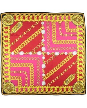 Versace Jeans Couture Scarf Silk - Pink