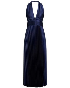 Kaos Maxi Dress Polyester - Blue