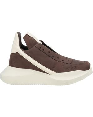 Rick Owens Dark Trainers Leather - White