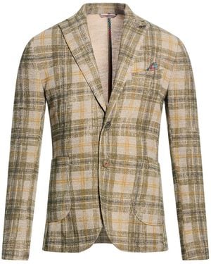 Bob Blazer Polyester, Cotton - Green