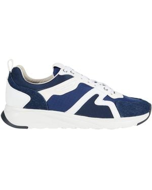 Jacob Cohen Midnight Trainers Leather, Polyamide, Cotton, Polyester - Blue