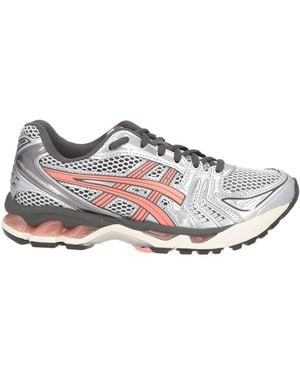 Asics Sneakers Textile Fibers, Synthetic Material - White