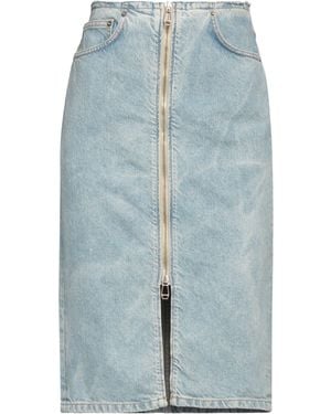 Haikure Denim Skirt - Blue