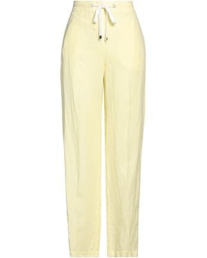 Peserico Pants Linen, Cotton - Yellow