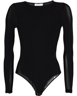 WEILI ZHENG Bodysuits - Black