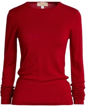 120% Lino Jumper Merino Wool - Red