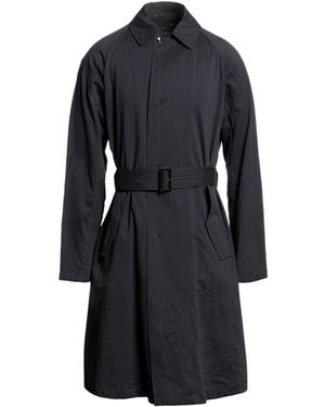 Giorgio Armani Black Label Womens Lined Trench Top Coat