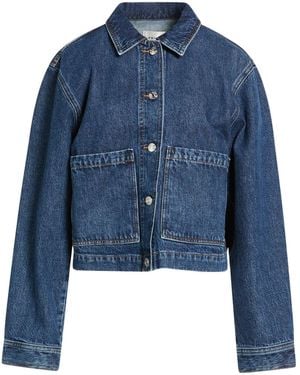 FRAME Manteau En Jean - Bleu