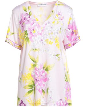 Leonard Paris T-Shirt Silk - Pink