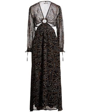 Antik Batik Vestido Largo - Negro