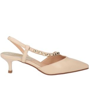 CafeNoir Pumps Leather - Natural