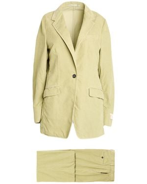 Massimo Alba Suit Cotton - Green