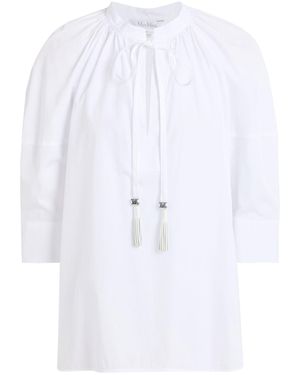 Max Mara Top Cotton - White