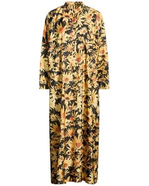Jil Sander Maxi Dress Polyamide - Metallic