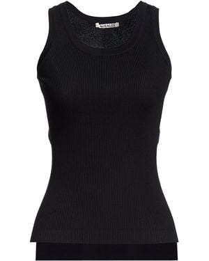 AURALEE Tank Top - Schwarz