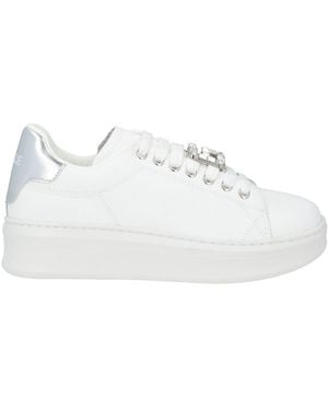 Gaelle Paris Sneakers Leather - White