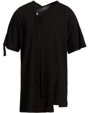 Yohji Yamamoto Camiseta - Negro