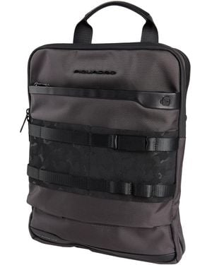 Piquadro Backpack Cow Leather, Eva (Ethylene - Black