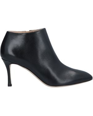 Sergio Rossi Botines De Caña Alta - Negro