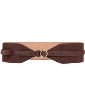 Alaïa Belt Leather - Brown