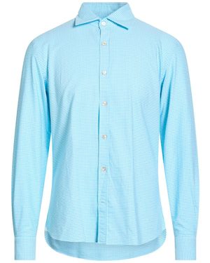 Giannetto Portofino Shirt Cotton - Blue