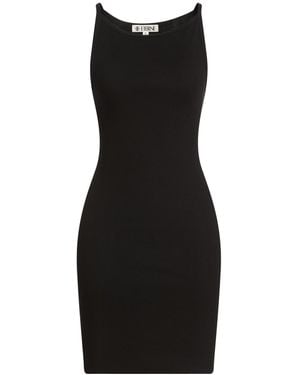 ÉTERNE Mini Dress Cotton, Modal, Elastane - Black