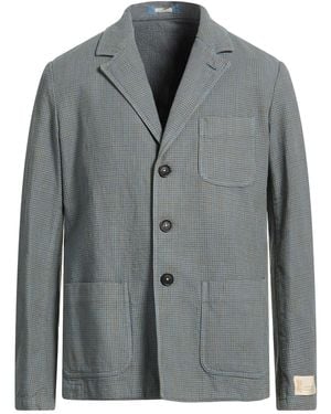 Massimo Alba Sky Blazer Cotton, Linen - Grey