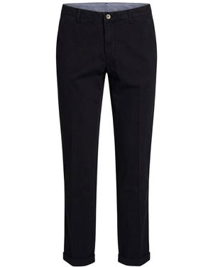 Mason's Midnight Pants Cotton, Lycra - Blue