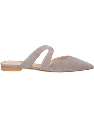 Stuart Weitzman Mules & Clogs Leather - Grey