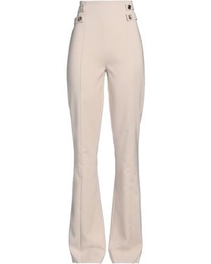 alma sanchez Trousers Polyester, Elastane - Natural