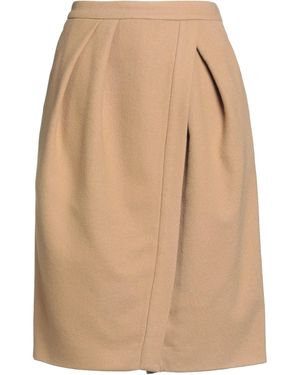 Dries Van Noten Midi Skirt - Natural