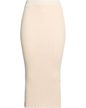 Eleventy Midi Skirts - Natural