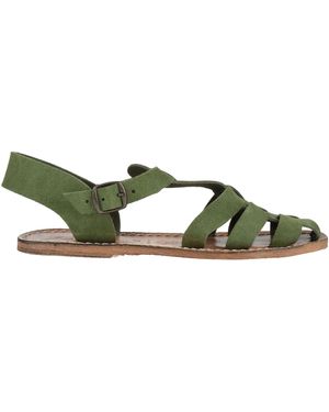 GIANLUCA - L'ARTIGIANO DEL CUOIO Sandals - Green