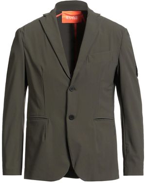 Suns Boards Military Blazer Polyamide, Elastane - Green