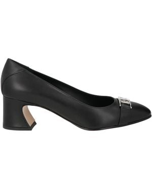 Ferragamo Rei 55 Pumps Calfskin - Black