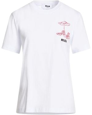 MSGM T-Shirts - White