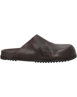 Rick Owens Mules & Clogs Leather - Brown