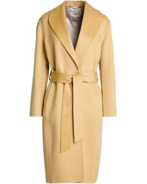 Agnona Marigold Coat Cashmere - Natural