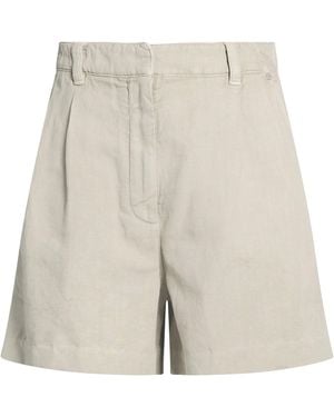 Brunello Cucinelli Shorts & Bermuda Shorts Cotton, Linen - Natural