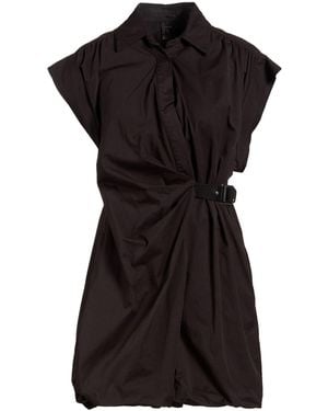 Pinko Mini Dress Cotton, Elastane - Black