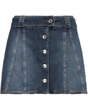 Chiara Ferragni Denim Skirt Cotton, Elastane - Blue