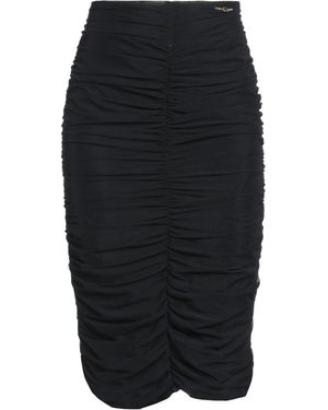 Gaelle Paris Midi Skirt Polyester, Elastane - Black