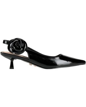 Twenty Four Haitch Court Shoes - Black