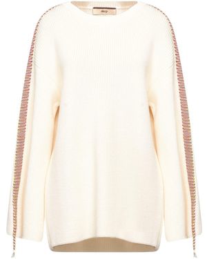 Akep Cream Sweater Merino Wool, Acrylic - Natural