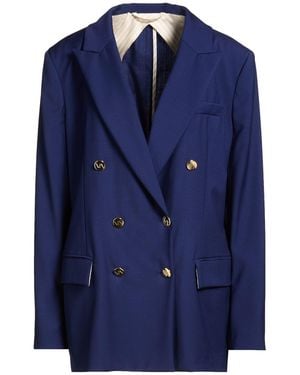 VI TO VI Blazer Virgin Wool - Blue
