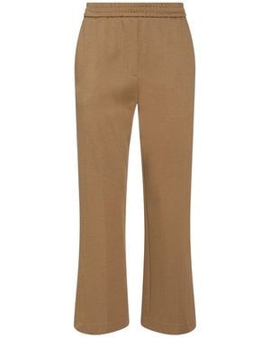MEIMEIJ Trousers Viscose, Polyamide, Elastane, Acetate - Natural